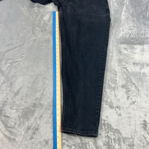 LEVI'S 560 Jeans Mens 33x30 Black Denim Relaxed Fit 00s Vintage Casual Retro - Picture 14 of 14